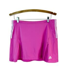 Adida Climalite Women Bright Pink Tennis/Golf skirt/skort sz LG